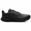 HOKA Kid's Clifton 9 Road Running Shoes In Black/Carbon Black