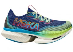 HOKA Cielo X1 Shoes In Evening Sky/Lettuce