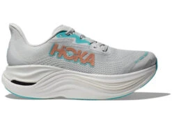 HOKA Women's Skyward X Road Running Shoes In Cosmic Grey/Rose Gold