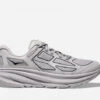 HOKA Clifton One9 Lifestyle Shoes In Ash Grey/Silver 2 HOKA Clifton One9 Lifestyle Shoes In Ash Grey/Silver -The Next Sole Store 1155370 AHGR