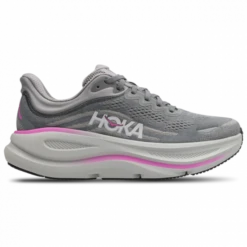 Hoka Bondi 9 Women's Sneakers - Silver - Size 3.5 - Mesh/Synthetic