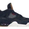 Jordan 4 Retro Levi's Denim (Blank Tag) 3 Jordan 4 Retro Levi's Denim (Blank Tag) -The Next Sole Store AO2571 401