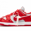 Nike Dunk Low Off-White University Red -The Next Sole Store CT0856 600