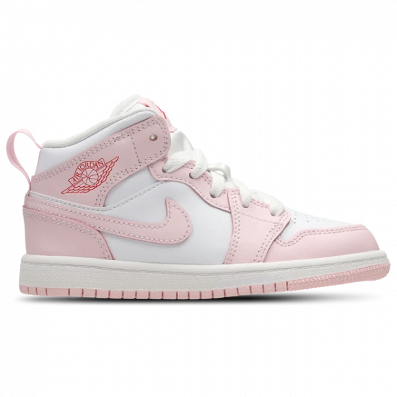 Jordan Aj1 Mid Unisex Shoes - Pink - Size: 13.5 - Leather - Foot Locker 1 Jordan Aj1 Mid Unisex Shoes - Pink - Size: 13.5 - Leather - Foot Locker